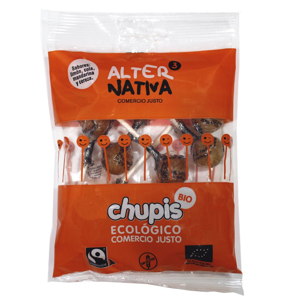 Bolsa caramelos chupis frutas