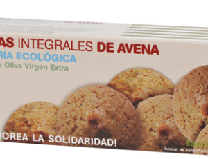 Galletas integrales de avena 100 gr