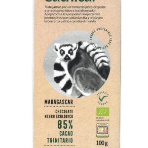 Chocolate eathica 85% Madagascar bio 100 gr