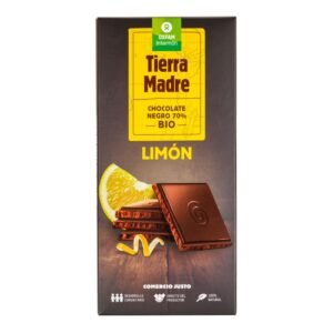 Chocolate negro 70% limón 100 gr